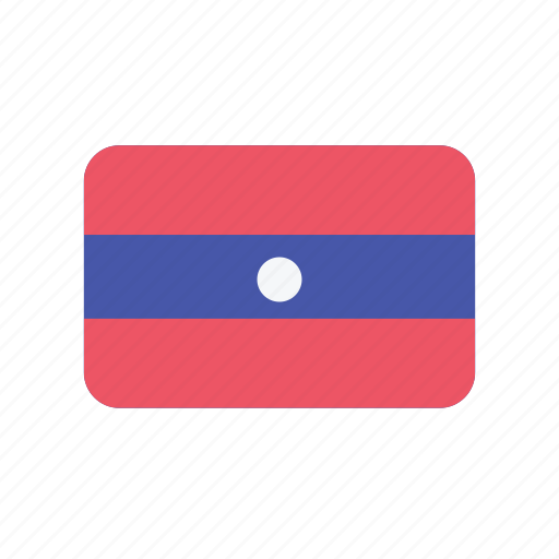 Laos, flag icon - Download on Iconfinder on Iconfinder