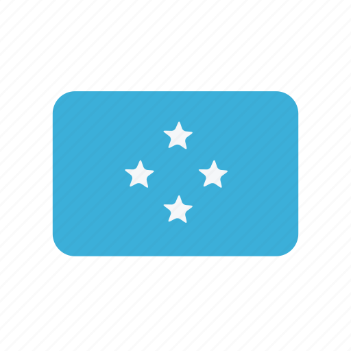 Micronesia, federated, flag, stars icon - Download on Iconfinder