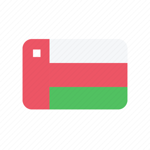 Oman, flag icon - Download on Iconfinder on Iconfinder