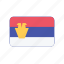 serbia, flag 