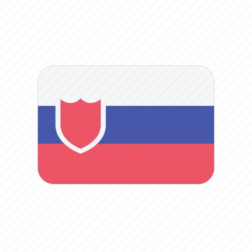 Slovakia, flag icon - Download on Iconfinder on Iconfinder