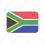 south, africa, flag, south africa 
