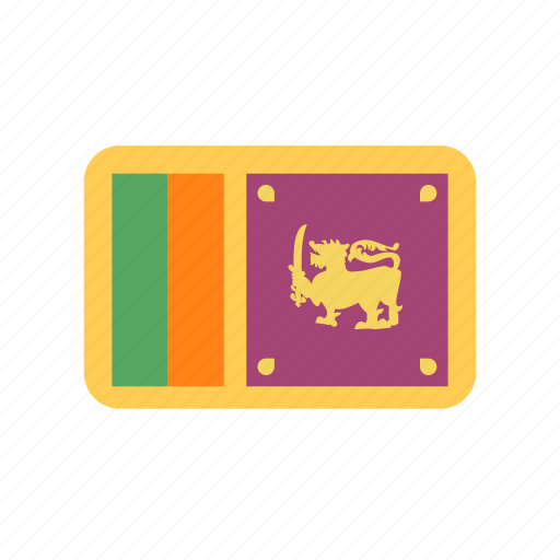 Flag, asia, sri lanka icon - Download on Iconfinder
