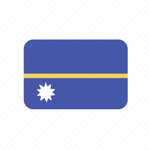 Nauru, flag icon - Download on Iconfinder on Iconfinder