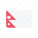nepal, flag, nation