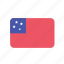 samoa, flag 