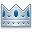 Crown, silver icon - Free download on Iconfinder