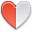 Half, heart icon - Free download on Iconfinder