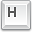 H, key icon - Free download on Iconfinder
