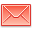 Mail, red icon - Free download on Iconfinder