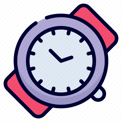 Wristwatch, watch, time, alarm, schedule icon - Download on Iconfinder