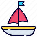 boat, yacht, transport, water, motor boat
