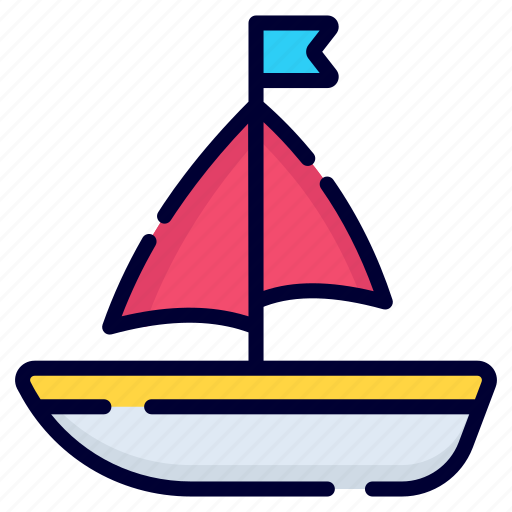 Boat, yacht, transport, water, motor boat icon - Download on Iconfinder