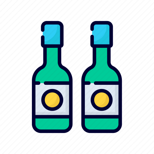 Wine bottle, beer, alcohol, drink, beverage, bottle icon - Download on Iconfinder