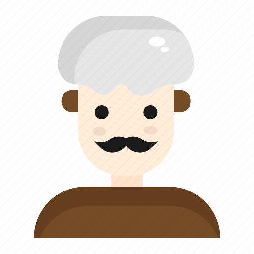 Grandfather, man, old, user icon - Download on Iconfinder
