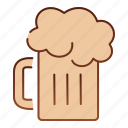 beer, mug, alcohol, bar, beverage, cold, drink, glass, lager