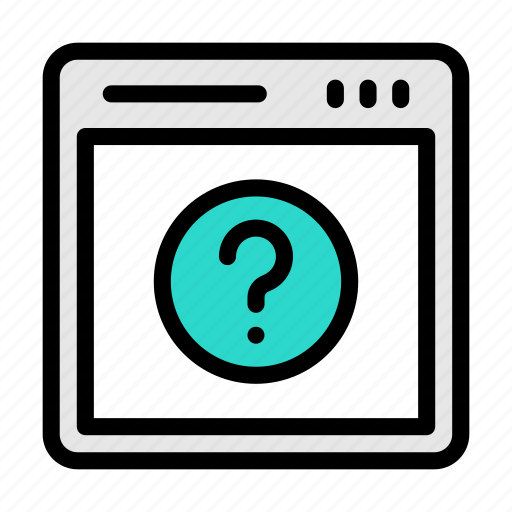 Faq, question, help, online, webpage icon - Download on Iconfinder