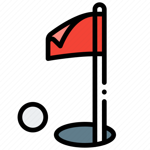 Club, course, flag, golf icon - Download on Iconfinder