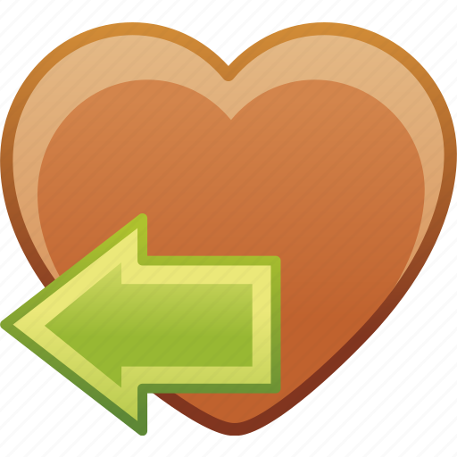 Date, favorite, heart, left, love, passion icon - Download on Iconfinder
