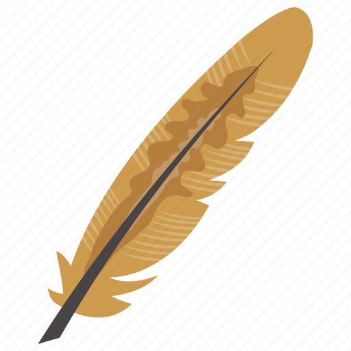Chicken feather, feather, plumage, plume, quill feather icon - Download on Iconfinder