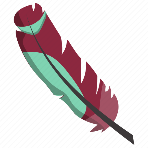 Decorative feather, feather, plumage, plume, quill icon - Download on Iconfinder
