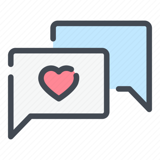 Chat, message, love, heart, like icon - Download on Iconfinder
