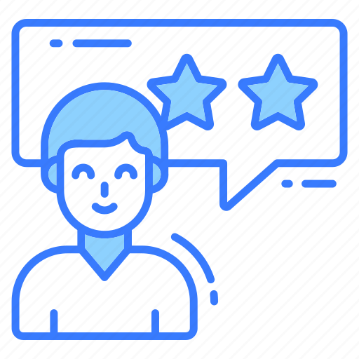 Customer feedback, feedback, rating, customer, like, message, star icon - Download on Iconfinder