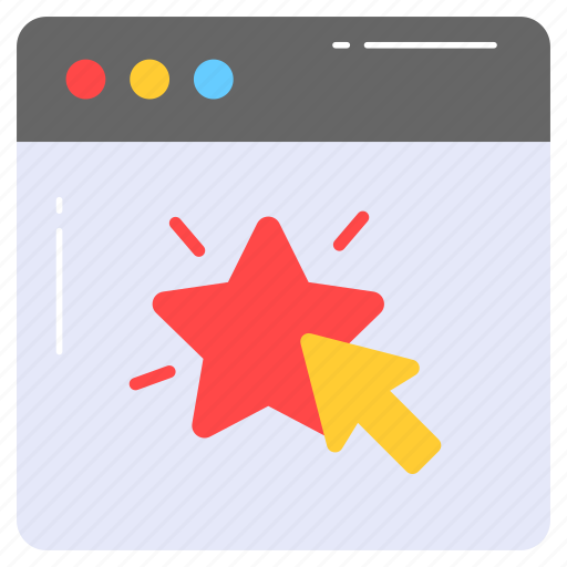 Web, rating, online, feedback, response, star, premium icon - Download on Iconfinder