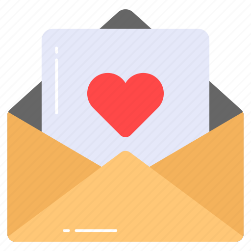Mail, envelope, letter, heart, feedback, like, rating icon - Download on Iconfinder