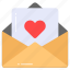 mail, envelope, letter, heart, feedback, like, rating 