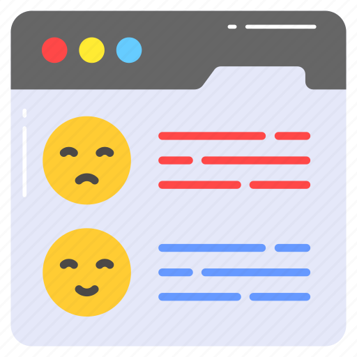 Web, feedback, online, survey, reviews, rating, satisfied icon - Download on Iconfinder