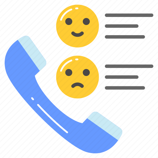 Phone, survey, customer, satisfaction, feedback, happy, phone call icon - Download on Iconfinder