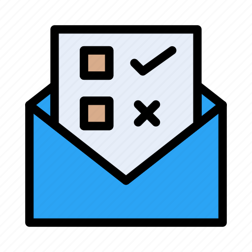 Checklist, survey, feedback, email, message icon - Download on Iconfinder
