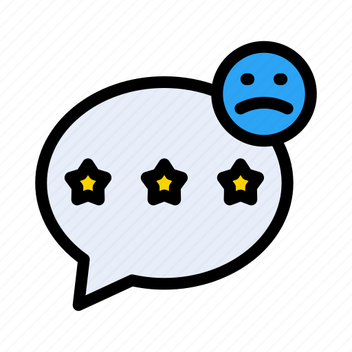Feedback, star, rating, review, bad icon - Download on Iconfinder