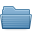 blue, folder, open