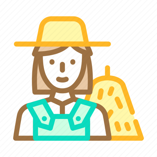 Woman, occupation, doctor, job, female, farmer icon - Download on Iconfinder