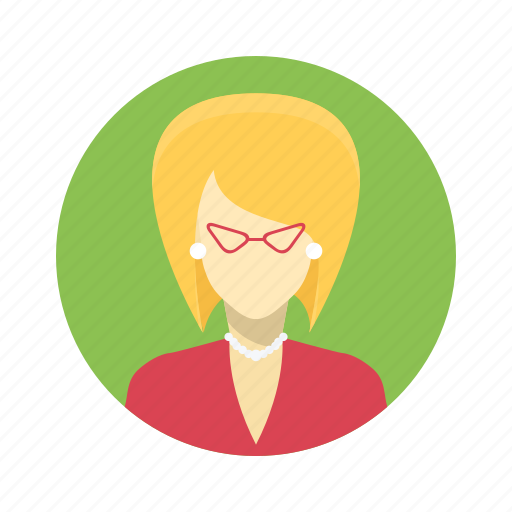 Beautiful, woman, clever, female, business, company, team icon - Download on Iconfinder