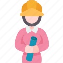 constructor, woman, industry, female, empowerment