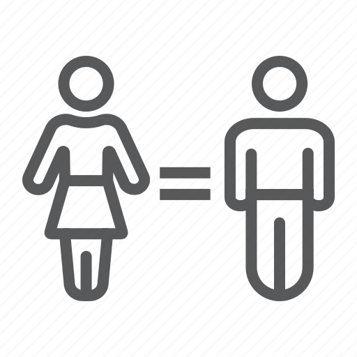 Equal, rights, gender, male, feminism, female, equality icon - Download on Iconfinder