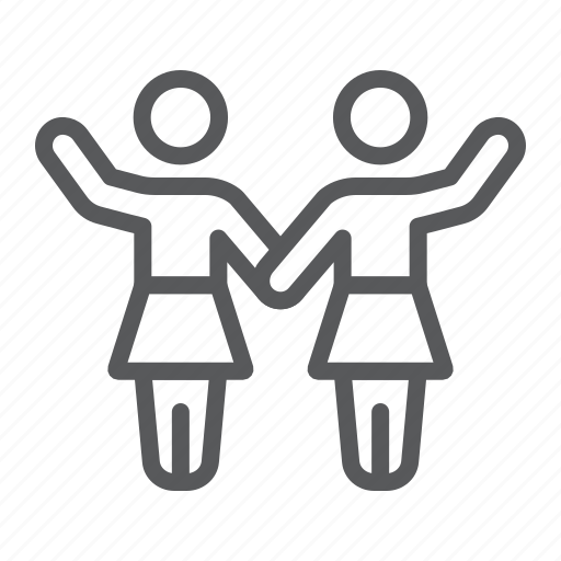 Two, sorority, woman, rights, women, sexism, feminism icon - Download on Iconfinder