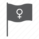 feminism, gender, rights, flag, sexism, women, sign
