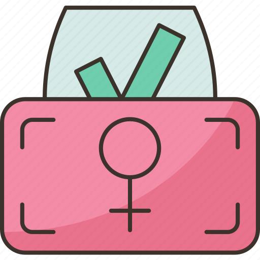 Feminist, vote, politics, women, rights icon - Download on Iconfinder