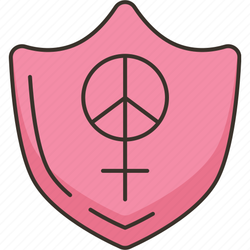 Women, safety, security, protection, feminism icon - Download on Iconfinder