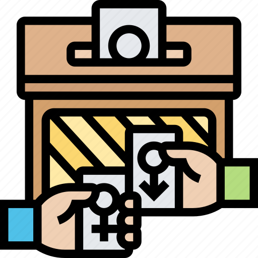 Voting, ballot, democracy, political, polling icon - Download on Iconfinder