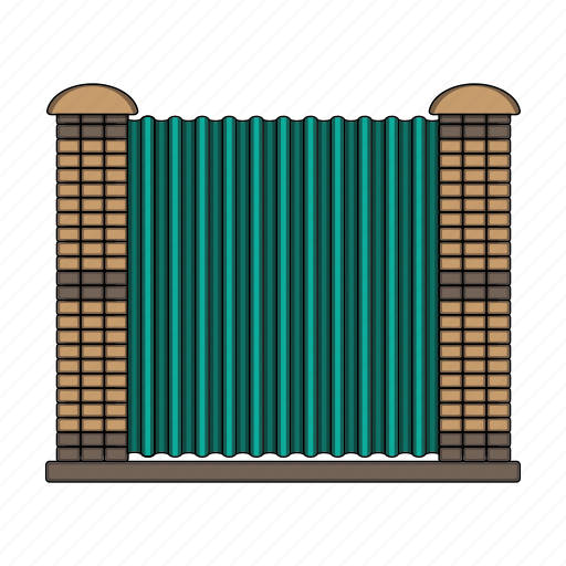 Design, enclosure, fence, fencing, obstacle, style icon - Download on Iconfinder