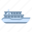 small, ferry, boat, transportation 