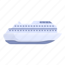 ocean, cruise, ship, water