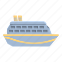 regular, cruise, liner, ship