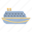 regular, cruise, liner, ship 