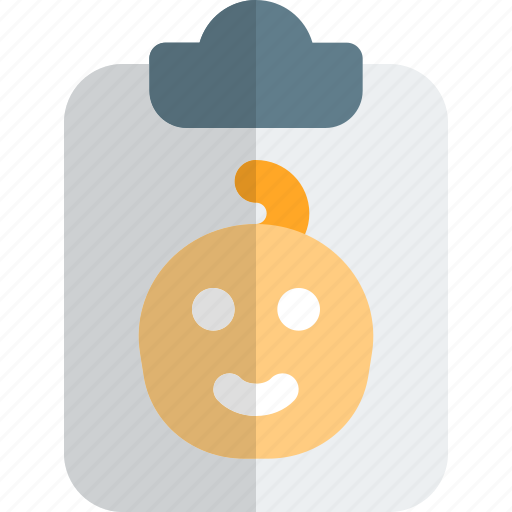 Baby, clipboard, fertility, pregnancy icon - Download on Iconfinder